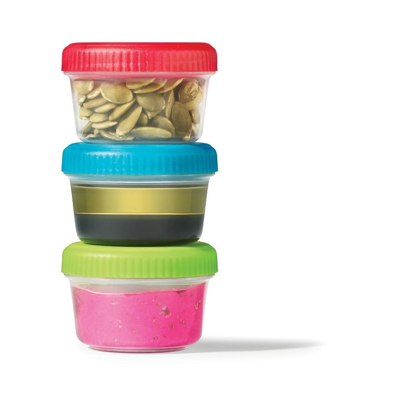 Starfrit Easy Lunch Set of 3 Mini Containers, 3 of 9