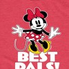 Girls' - Disney - Best Pals Minnie Short Sleeve Graphic T-Shirt - 2 of 4