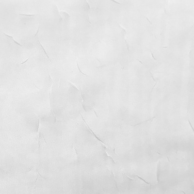 White Sheer Polyester Rod Pocket Curtain Panel Pair, 51" x 84"