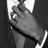 Black Bow Jewelry Men's 8mm Sterling Silver Half Round Milgrain Edge Standard Fit Band - 4 of 4