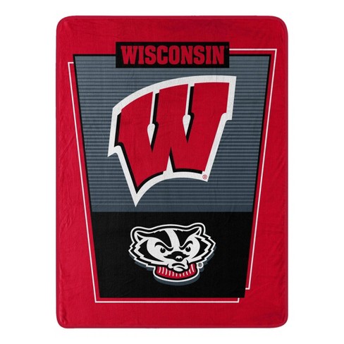 University buy of Wisconsin Badger Fleece Throw