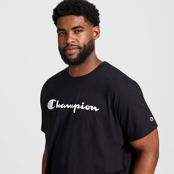 Playera Champion con letras grandes para hombre 2