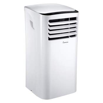 BLACK+DECKER BPT10HWTB 10,000 BTU SACC/CEC (14,000 BTU ASHRAE) Portable Air  Conditioner with Heat, White 