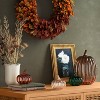 3pk Fall Glass Pumpkins - Threshold™ - 2 of 3