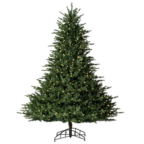 Vickerman 9' x 78" Bellevue Fraser Fir Artificial Christmas Tree with Warm White Mini Lights. - image 1 of 3