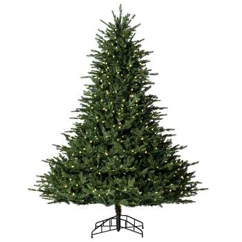 Vickerman 6.5' x 60" Bellevue Fraser Fir Artificial Christmas Tree with Warm White Mini Lights.