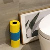 3-Ply 140-Sheet Yellow Toilet Paper Bright Decorative Bulk Sandalwood-Scented Rolls - 4 of 4