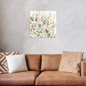 iCanvas Linen Wildflower Garden by Carol Robinson Canvas Print Wall Art - 1 of 3