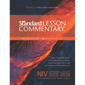Niv(r) Standard Lesson Commentary(r) Deluxe Edition 2025-2026 - by  Standard Publishing (Paperback) - 1 of 1
