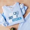 Simply Sage Market Pickleball Get Out Of My Kitchen Lightweight Garment Dyed Sweatshirt - 3 of 4