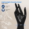 SereneLife Mannequin Jewelry Hand Display - Elegant and Durable Jewelry Stand for Rings, Bracelets, and Watches, White - 3 of 4