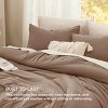 Bedsure Comforter Set – Soft & Warm Imitation Washed Cotton Bedding for All Seasons - 3 of 4