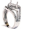 Pompeii3 3/4ct Fancy Princess Cut Diamond Engagement Setting - 3 of 4