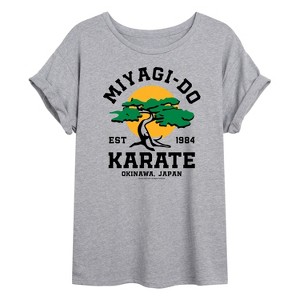 Women's - The Karate Kid - Mr. Miyagi Do Karate Oversized Graphic T-Shirt - 1 of 4