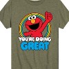 Boys' - Sesame Street - Elmo Youre Doing Great Short Sleeve Graphic T-Shirt - 2 of 4