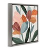 Stupell Industries Abstract Azalea Flower Petals Floating Frame Canvas Art - 2 of 4