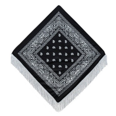 Fringe Bandana Black - Bullseye's Playground™
