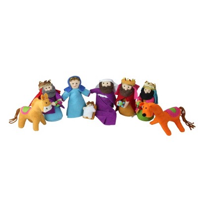 plush nativity set