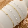 Gold Bracelets for Women Trendy 14K Gold Plated Bracelet for Women Non Tarnish Dainty Stackable Layered - 3 of 4