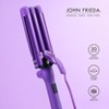 JOHN FRIEDA Triple Barrel Hair Waver – Foldable Tourmaline Ceramic, 4 Temps, 25mm Barrels, Fast Heat-Up, Auto Shut-Off, Beachy Waves - 2 of 4