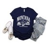 Simply Sage Market Women's Montana Forest Scene Short Sleeve Graphic Tee - 3 of 4
