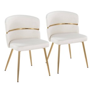 LumiSource Set of 2 Cinch Dining Chair - 1 of 4