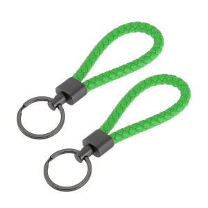 Unique Bargains Universal Key Chain with Ring for Key Fobs for