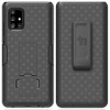 Nakedcellphone Case with Stand and Belt Clip Holster for Verizon Samsung Galaxy A71 5G UW - Black - 2 of 4