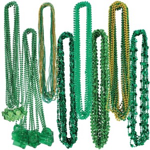 Beistle St Patrick's Bead Assortment, 24" & 33", (100/Pkg) Multicolored - 1 of 2