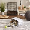 Bone Dry Polyester Pet Bin Lattice Paw - 4 of 4