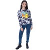 Pokemon Women's Pikachu Bulbasaur Charmander Squirtle Tie Dye Pullover Sweatshirt - 2 of 4