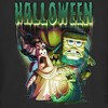 Juniors Womens SpongeBob SquarePants Halloween Trio Monsters T-Shirt - 2 of 4