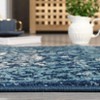 Coolmee Vintage  Trellis Area Rugs Low Pile Non-Shedding Accent Rug Distressed Mat for Entryway Hallway Bathroom Laundry Kitchen - 2 of 4