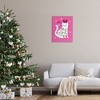 Stupell Industries Meowy Christmas Cat Pun Canvas Art - 3 of 4