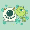 Girls Monsters Inc Snowball Mike Wasaoski T Shirt - 2 of 4