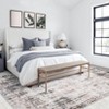 Coucheta Machine Washable Vintage Rug, Non-Slip&Stain-Resistant, Low Pile Carpet for Living & Dining Room, Bedroom, Hallway &Office - 3 of 4
