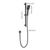 ChicFurnit Showerheads Rainfall Shower Head with Handheld Spray Combo Extention Arm High Pressure Showerheads for Bathroom, Black, 30"*7"*4.8" - 4 of 4