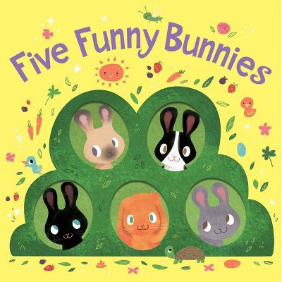 Five Funny Bunnies - by  Houghton Mifflin Harcourt (Board Book)