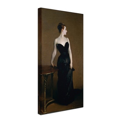 Trademark Fine Art -John Singer Sargent 'Madame Pierre Gantreu' Canvas Art