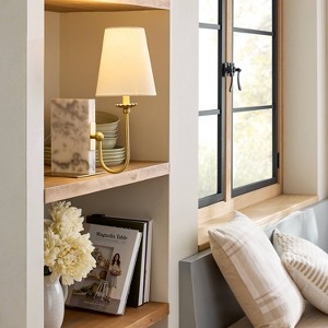 Marble Book Shelf Lamp - Hearth & Hand™ with Magnolia - 1 of 4