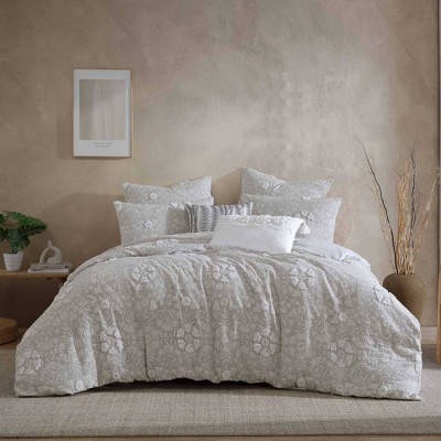 Riverbrook Home 5pc Queen Tacey Comforter Set Gray