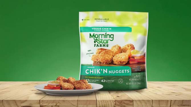 Morningstar Farms Classic Frozen Veggie Chik&#39;n Nuggets - 10.5oz, 2 of 10, play video