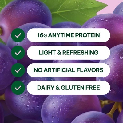 Lumen Sparkling Protein Grape - 12 fl oz