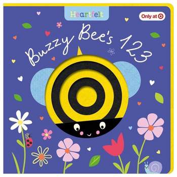 Heartfelt Buzzy Bee's 123 - by Katherine Walker (Board Book)