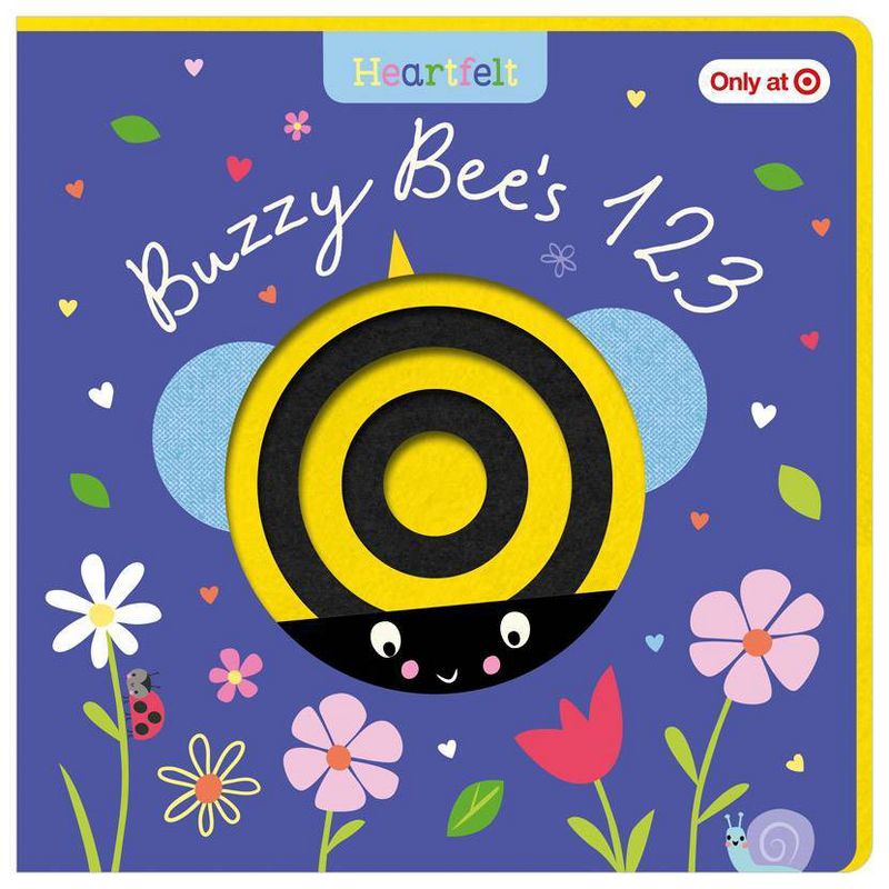 Heartfelt Buzzy Bee&#39;s 123 - by Katherine Walker (Board Book), 1 of 4