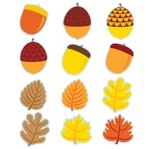 Carson Dellosa Education Leaves & Acorns Cutouts (36 cut-outs) - 1 of 4