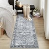 coucheta Vintage Washable Area Rug for Living Room, Multi-size  Retro Medallion Non Slip with Rubber Backing Low Pile Carpet, for Bedroom, Dining - 2 of 4