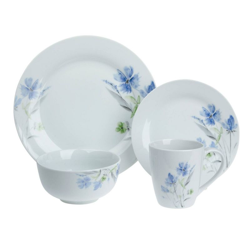16pc Porcelain Wildflower Dinnerware Set - Tabletops Gallery, 2 of 11