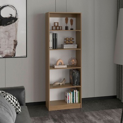 NicBex Minimalist Wooden Bookshelf Multi-functional Bookcase with Open Shelves,Books Storage Cabinet Organizer for Office,Bedroom