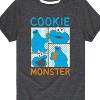 Boys' - Sesame Street - Cookie Monster Grid Short Sleeve Graphic T-Shirt - 2 of 4